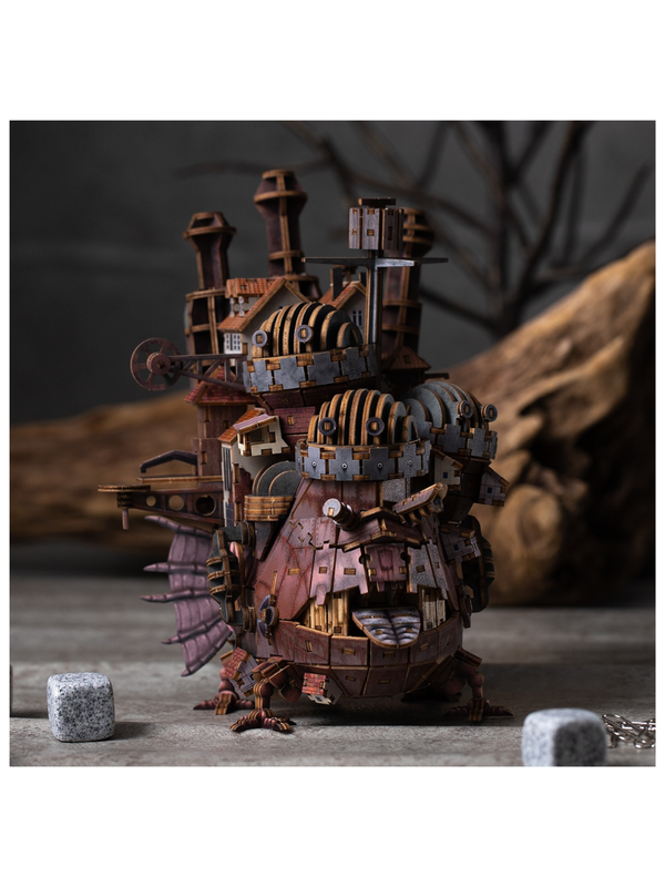 Howl’s Moving Castle Ki-Gu-Mi Wooden 3D Puzzle Color Version