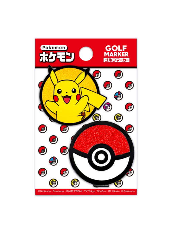 Pokemon Pikachu Golf Ball Marker Big Size