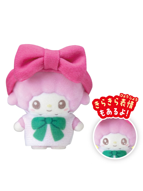 Puchitomo Sanrio Characters Christmas Mini Flocked Doll Blind Box