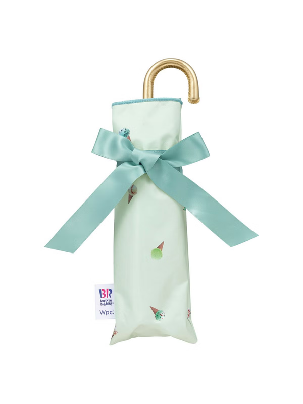 Baskin-Robbins x Wpc Mini Folding Sun Umbrella Ice Cream Pattern
