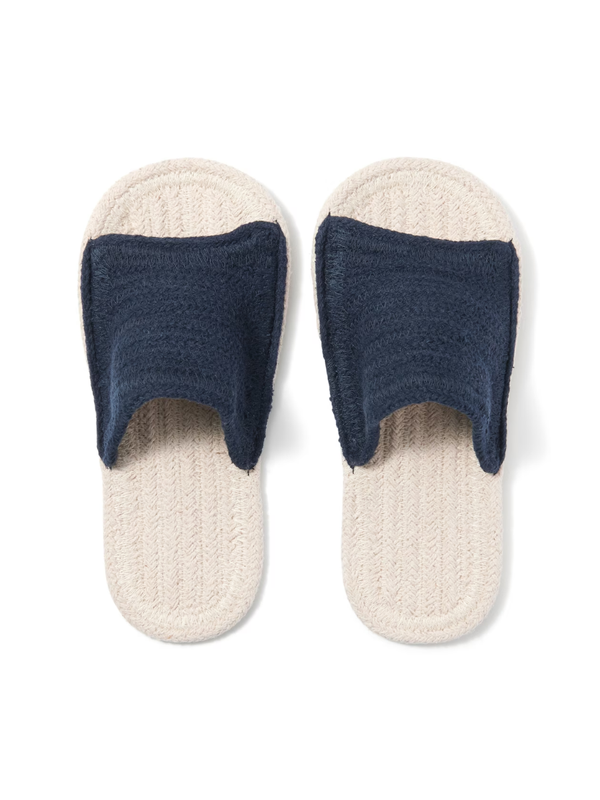MUJI Cotton Room Sandals Open Toe Slippers
