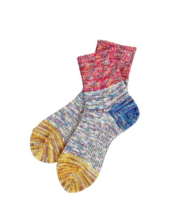 SUNNY NOMADO Mixed yarn switching socks