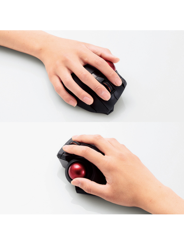 ELECOM EX-G PRO Thumb Trackball Mouse M-XPT1MRBK