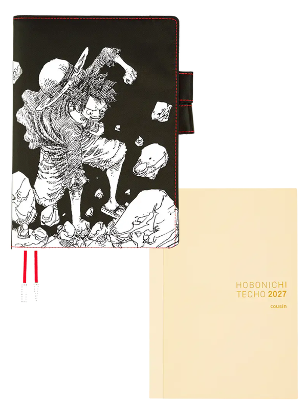 Hobonichi Techo A5 Cousin 2027 – ONE PIECE Magazine Straw Hat Luffy Planner + Cover