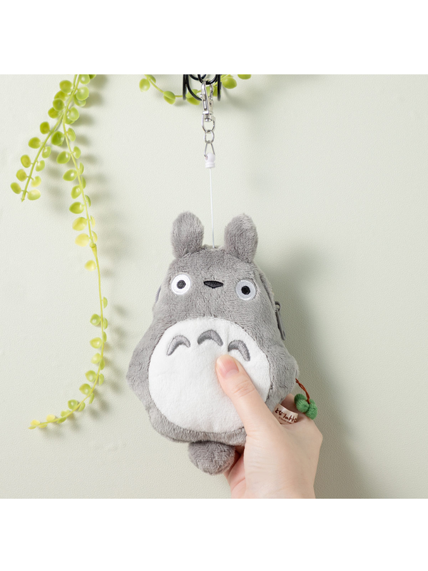 My Neighbor Totoro Retractable Pass Case Plush Card Holder