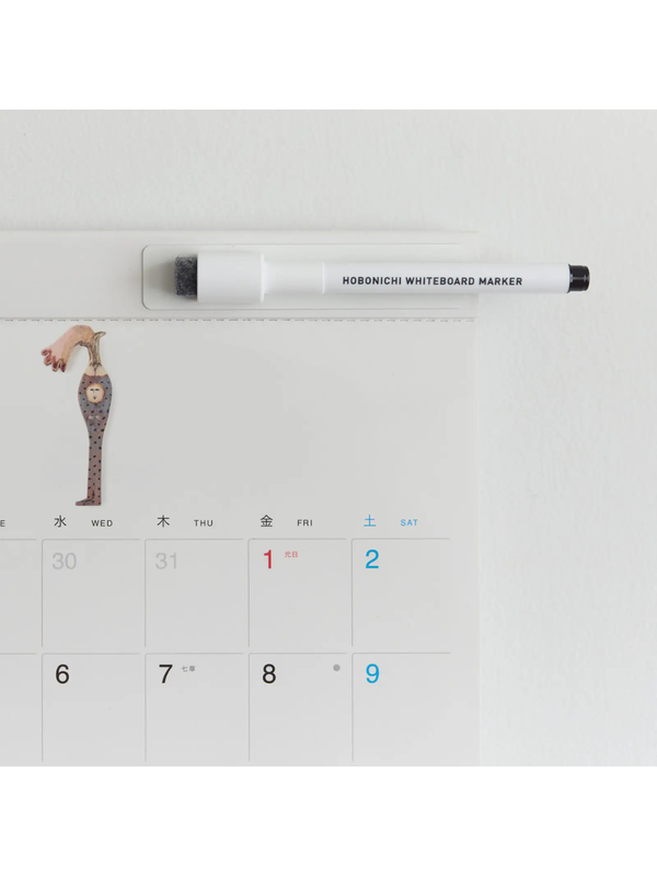 Hobonichi Whiteboard Calendar 2027 Medium Size
