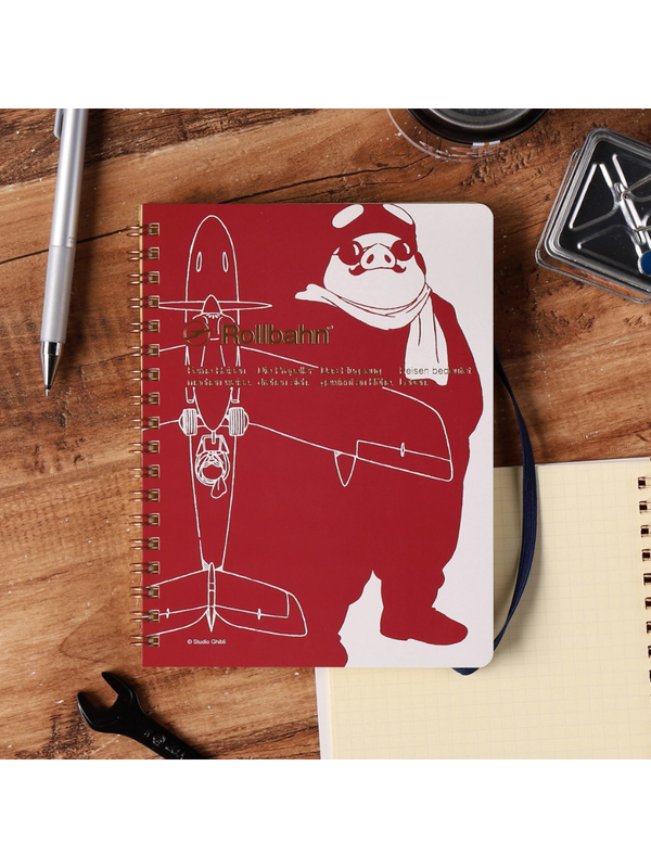 Porco Rosso Rollbahn Notebook L Size