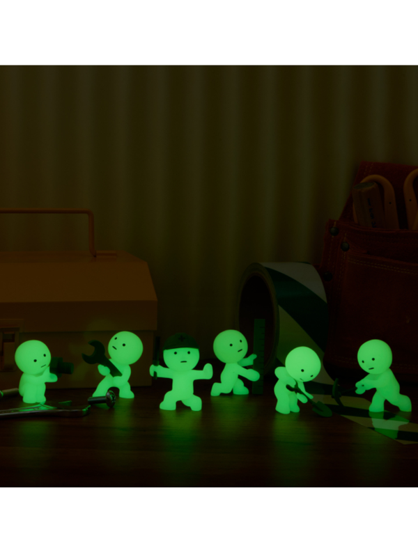SMISKI Construction Series Glow-in-the-Dark Blind Box Figure--【Pre-Order】