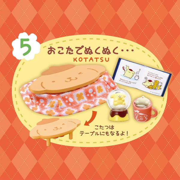 Sanrio Pompompurin Cozy Home Time Mini Figure Collection