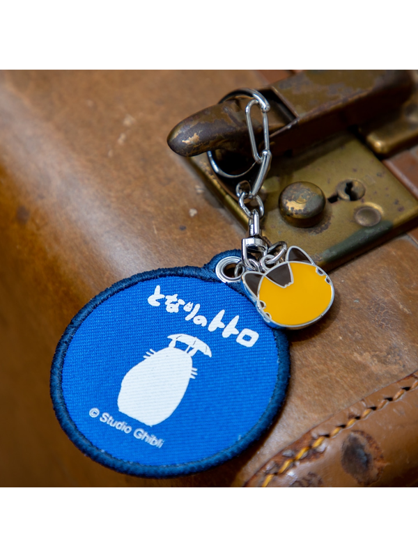 My Neighbor Totoro Embroidered Keychain Bus Stop