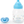 Load image into Gallery viewer, Sanrio Cinnamoroll Baby Plush Care Playset
