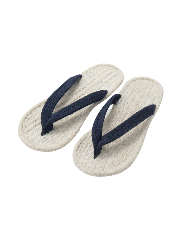 MUJI Cotton Room Sandals Thong Slippers Indoor Slippers
