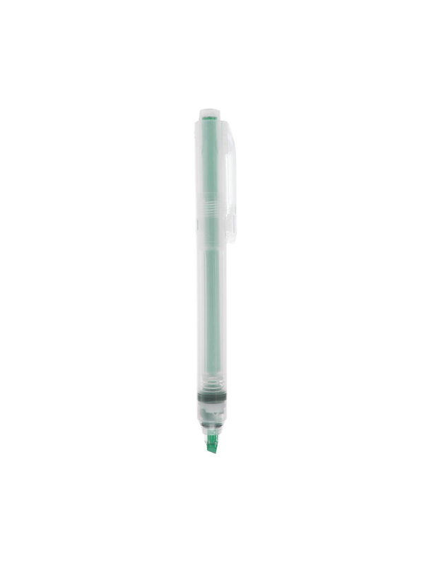 MUJI Polypropylene Retractable Highlighter Pen