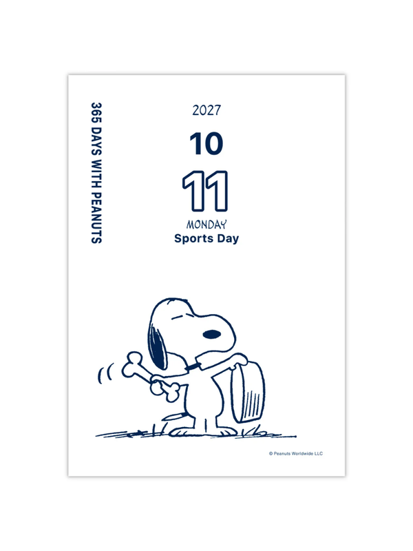 Snoopy 2027 Daily Tear-Off Calendar No. 6