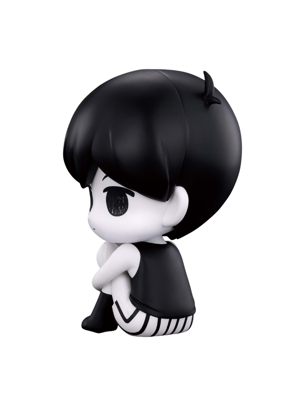 OMORI Sitting Figure Basil & Omori 11cm Deformed Prize Collectible