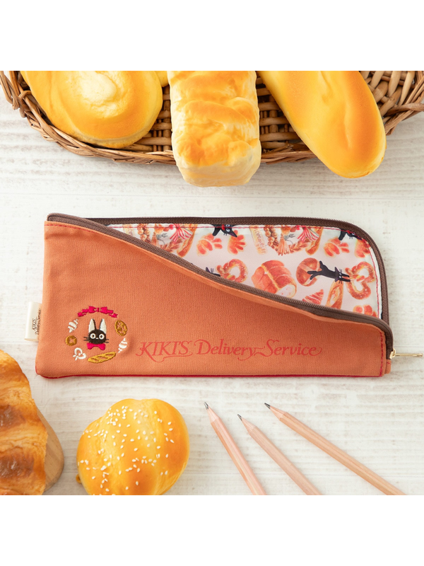 Kiki's Delivery Service Jiji Bread Design Pencil Case