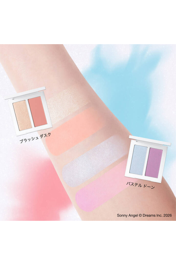 【Pre-Order】shu uemura × Sonny Angel 2026 Holiday Limited Edition Face Duo Highlight and Blush Duo