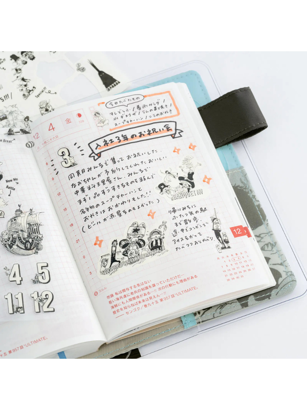 Hobonichi ONE PIECE DAILY & SUPER!!! Sticker Set