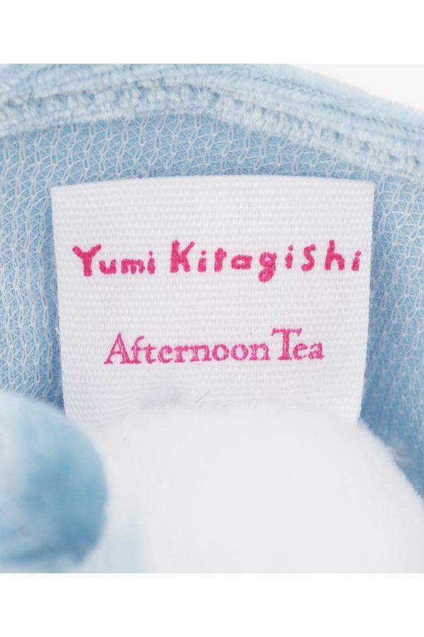 Afternoon Tea Yumi Kitagishi White Cat Plush Keychain