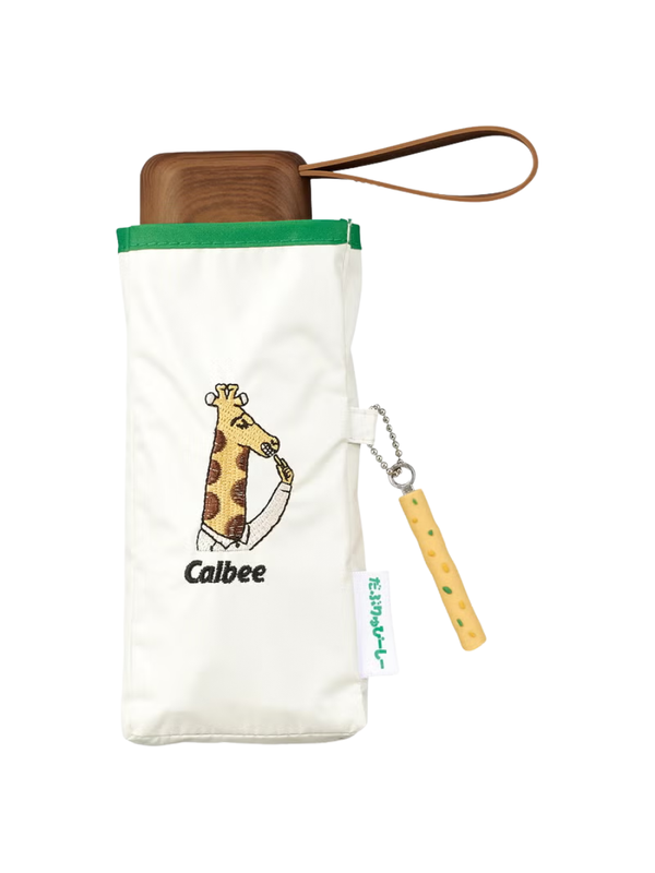 Jagarico x Wpc Mini Folding Sun Umbrella Jagao Embroidery