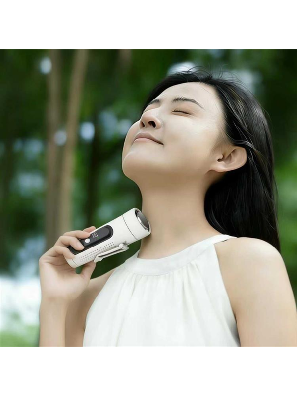 Jet Peltier Fan Multifunctional Cooling Handheld Fan