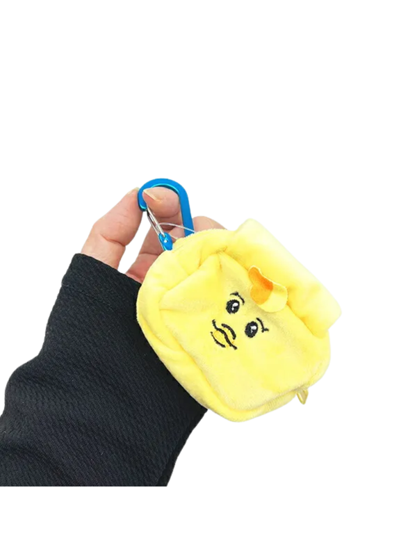 Npochamu Kimimaro Mini Pouch with Carabiner Yellow