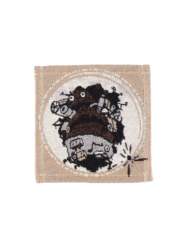 Howl's Moving Castle Gobelin Coasters Set of 4