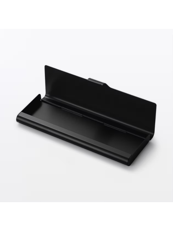 MUJI Aluminum Pencil Case Flat Black
