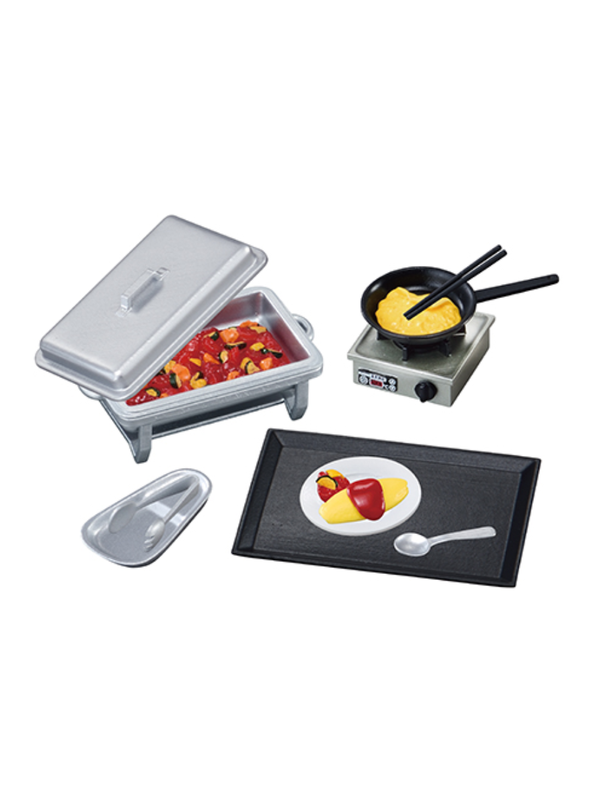 Luxury Mini Hotel Buffet Figure Set – Petit Hotel Buffet (8 Types, Box of 8)