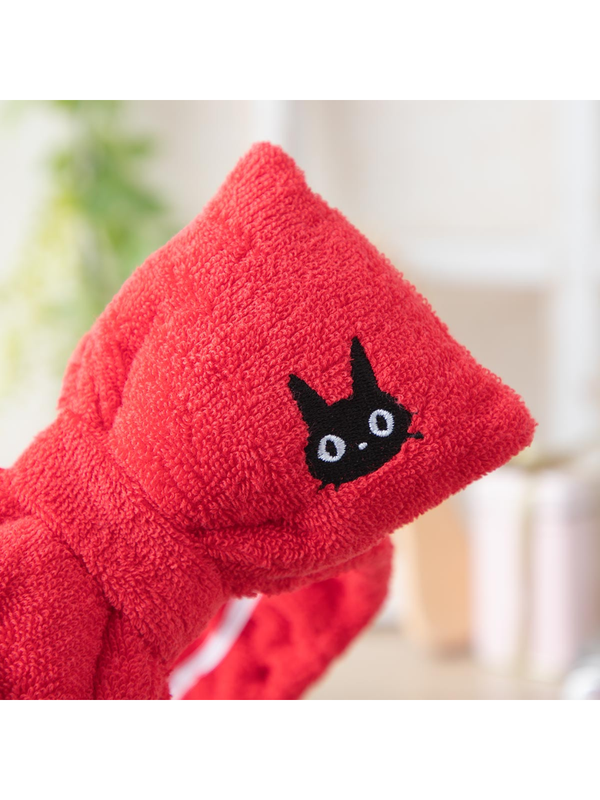 Kiki's Delivery Service Red Ribbon Hair Turban