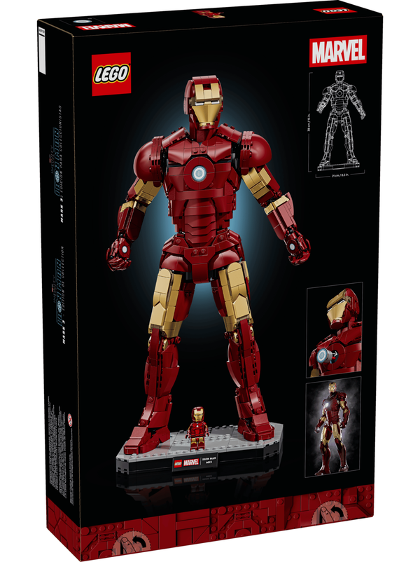 LEGO Marvel Iron Man Mark III Collector’s Edition 76344