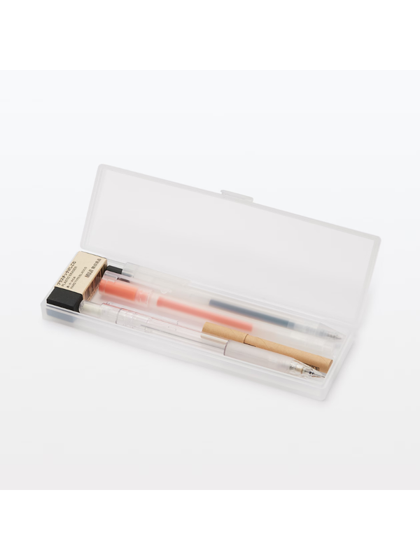 MUJI Horizontal Polypropylene Pencil Case