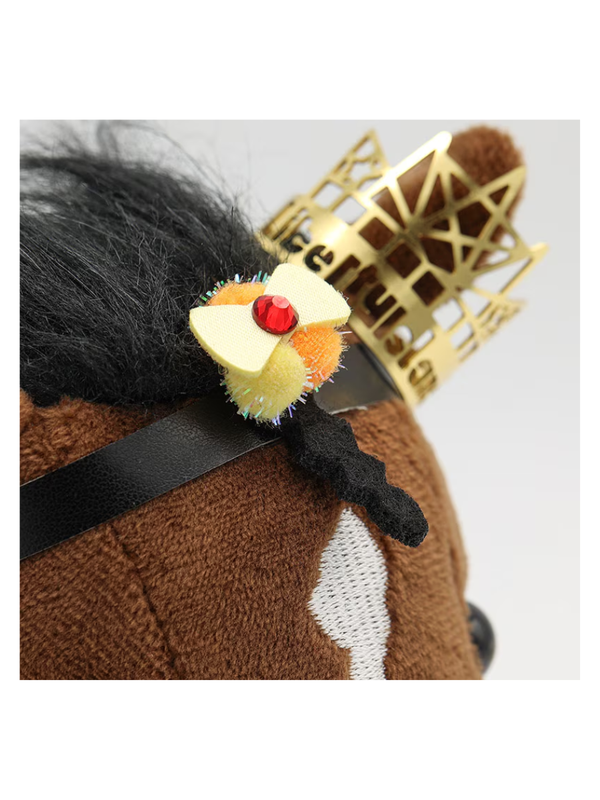 Idol Horse Liberty Island 2023 Triple Crown Edition Plush Doll M Size with Tiara