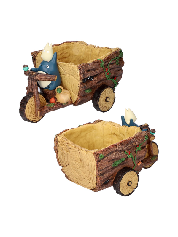 My Neighbor Totoro Planter Cover – Totoro Forest Tricycle Plant Pot Holder