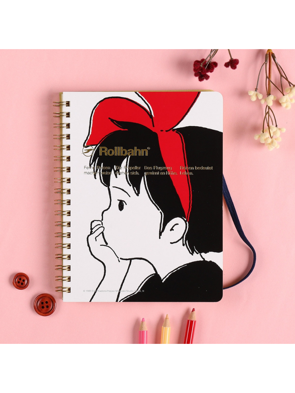 Kiki's Delivery Service Rollbahn Pocket Memo Notebook L – White