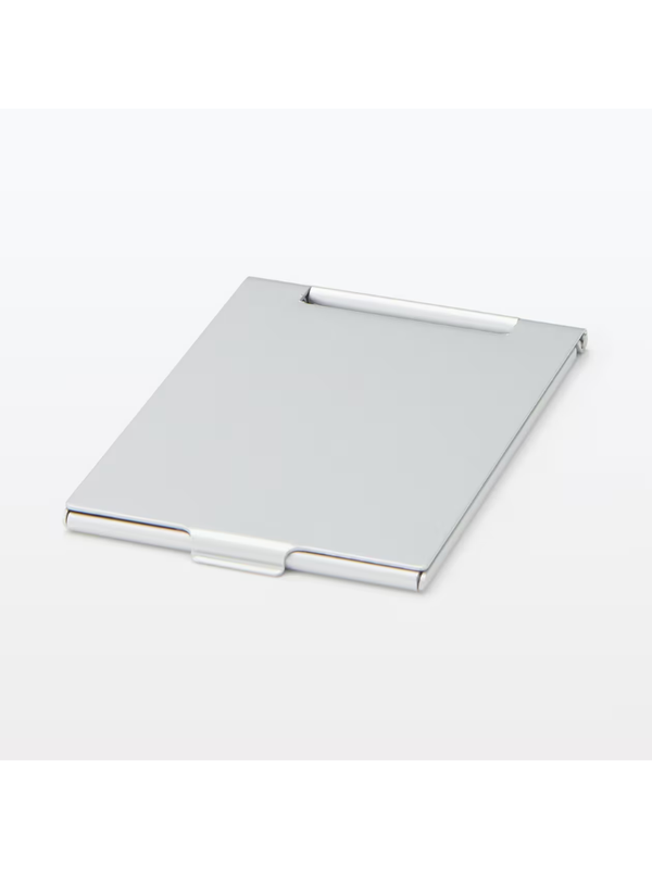 MUJI Aluminum Folding Mirror Portable Compact