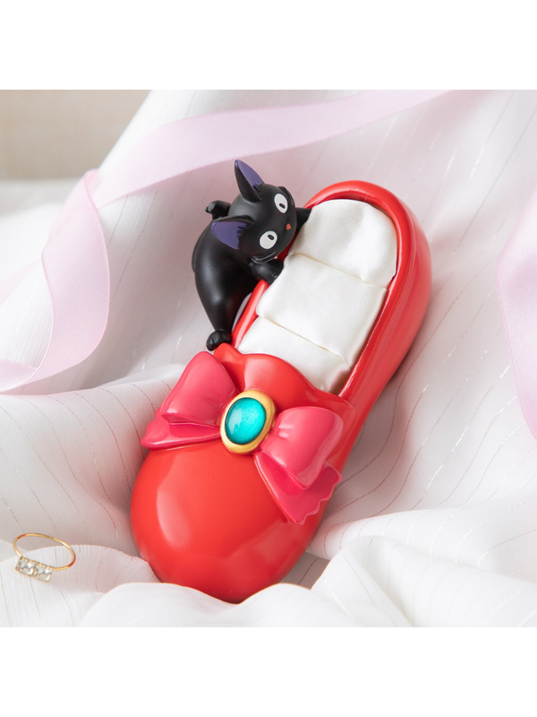 Kiki's Delivery Service Jiji Ring Stand Red Shoe