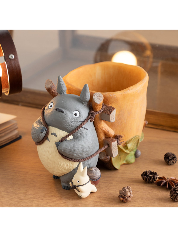 My Neighbor Totoro Planter Cover – Totoro Carrying Basket Flower Pot Holder