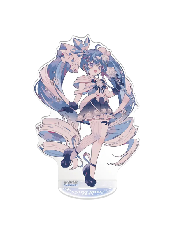 Ichiban Kuji Snow Miku 2025 Big Acrylic Stand Q Prize
