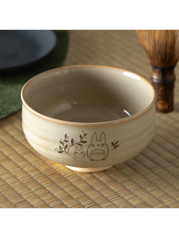 My Neighbor Totoro Matcha Tea Bowl Akahada Ware Ceramic