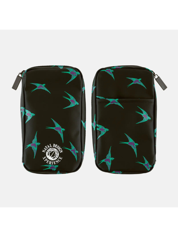 Hobonichi NATAL DESIGN LUCKY SWALLOW Small Drawer Pouch
