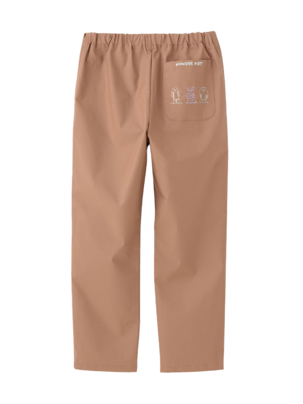 Scrub Canvas Club WONDER ART Asahiyama Zoo Unisex Scrub Pants