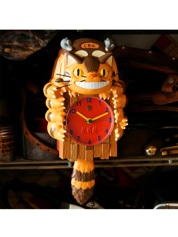 My Neighbor Totoro Catbus Pendulum Wall Clock