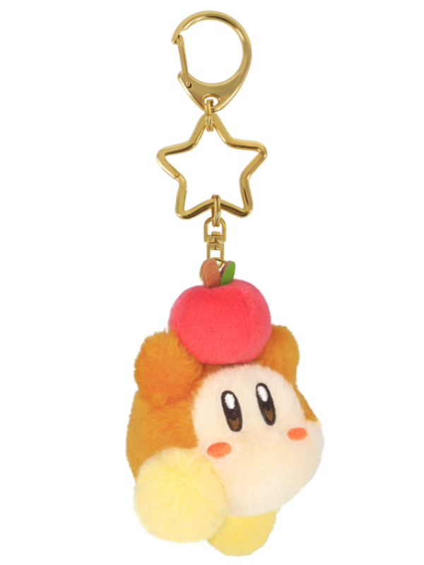 Kirby Mini Plush Mascot Keychain Waddle Dee Apple