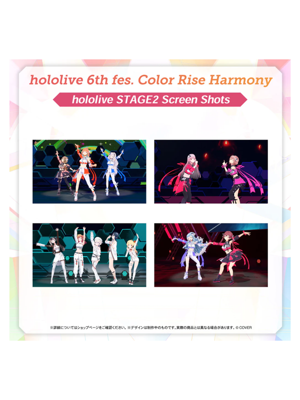 Hololive 6th Fes. Color Rise Harmony Blu-ray - 4 Discs