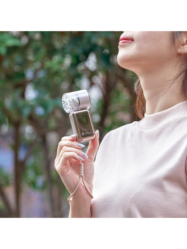 Mini Turbo Handheld Fan – Compact High-Power Portable Cooling Fan