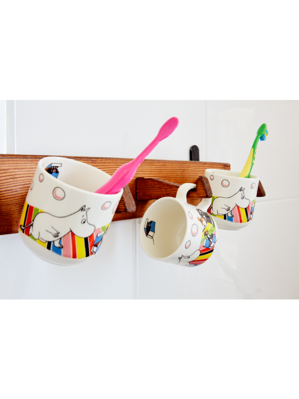 Moomin Children’s Mug and Plate Set – Porcelain Kids Tableware 200ml