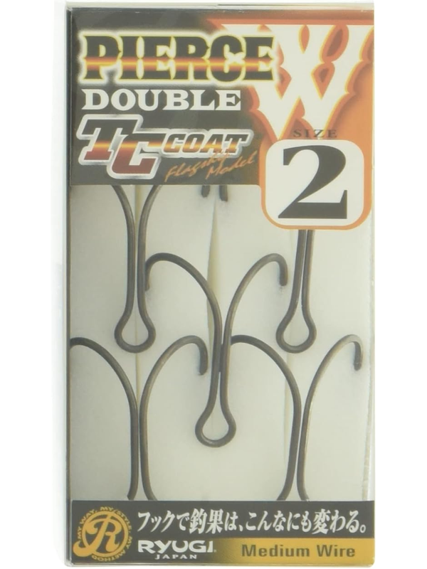 RYUGI HPW060 TC Pierce Double Fishing Hook