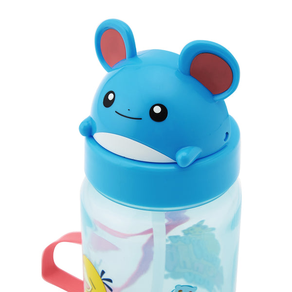 Pokemon Marill Die-Cut Straw Bottle – Happy Sunny Day Series