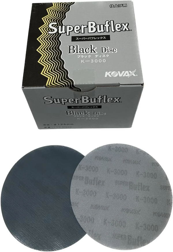 Kovacs Super Bufflex φ125mm Sanding Disc – P2000/P2500/P3000 Grit